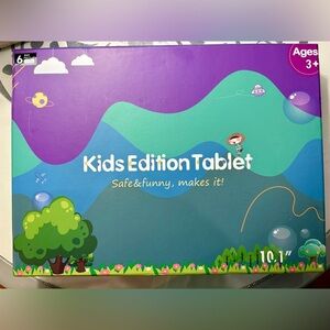 New 10.1” Kids Touch Screen Tablet PC with Blue Case!